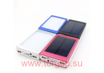 HH-30 (20000мАч, 5В) Power bank/внешний аккумулятор на солнечных батареях