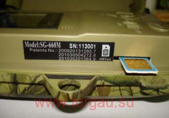 Фотоловушка SG660M (передача MMS через GSM)