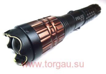 Фонарь-электрошокер YB-1318 Молния/ X5 Police