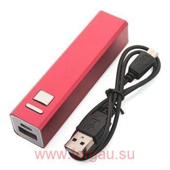 Power Bank 2600 mAh внешний аккумулятор - портативное зарядное устройство