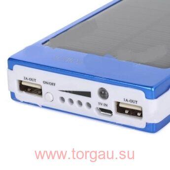 HH-30 (20000мАч, 5В) Power bank/внешний аккумулятор на солнечных батареях