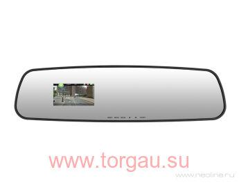 Neoline G-tech X20 Зеркало заднего вида с видеорегистратором (2ch, Full HD + HD)