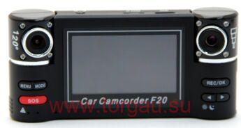 DVR F20 (Две камеры, кнопка SOS)