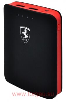 Ferrari Power Bank 15000 mAh, внешний аккумулятор универсальный