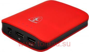 Ferrari Power Bank 15000 mAh, внешний аккумулятор универсальный