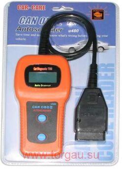 Диагностический сканер U-480 OBD 2 CAN