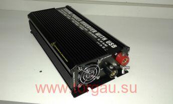 Инвертор автомобильный/преобразователь напряжения 12-220В (1500Вт/3000Вт)