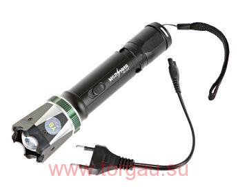 Молния YB-1312 фонарь электрошокер парализатор