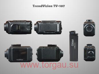 TrendVision TV-107 GPS видеорегистратор автомобильный (Full HD, GPS)