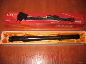 Электрошокер Дубинка + Фонарь ОСА-1168 Police - выбор сильных и практичных мужчин!