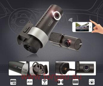 BLACKVUE DR550GW-HD WI-FI Видеорегистратор автомобильный (2 камеры, GPS,WiFi)
