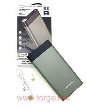 Texnano T-83 Power bank 30000 mAh - мощный внешний аккумулятор