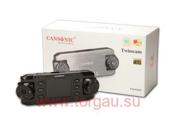 CANSONIC FDV-707 Light (без GPS) видеорегистратор автомобильный (2ch, Full HD)