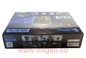 SUBINI STR-825RU Видеорегистратор с радар детектором (разнесенный со скрытой установкой)