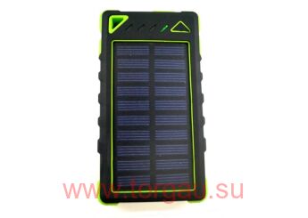 Power Bank HH-32 (15000 мАч) внешний аккумулятор на солнечных батареях