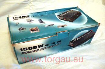 Инвертор автомобильный/преобразователь напряжения 12-220В (1500Вт/3000Вт)