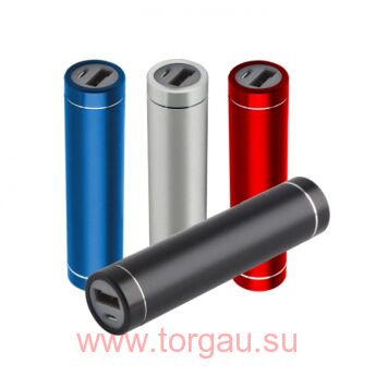 Power Bank 2600mAh компактный внешний аккумулятор "Tube"