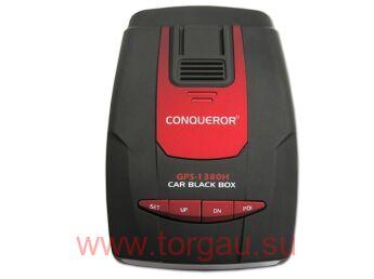 Conqueror Car Black Box 1380H (Видеорегистратор Full HD, GPS + Антирадар)
