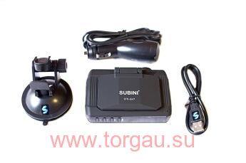 SUBINI STR GH7 Видеорегитсратор с радар-детектором (Full HD, GPS, видит "Стрелку-СТ")