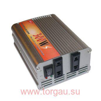 Инвертор автомобильный/преобразователь напряжения 12-220 (150Вт)