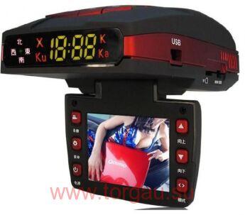 Conqueror Car Black Box 1380H (Видеорегистратор Full HD, GPS + Антирадар)
