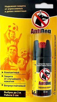 Антидог 65мл перцовый баллончик аэрозольно-струйный