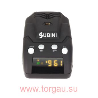 SUBINI GR-H9+ STR ВИДЕОРЕГИСТРАТОР С АНТИРАДАРОМ