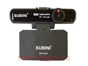 SUBINI STR GH7 Видеорегитсратор с радар-детектором (Full HD, GPS, видит "Стрелку-СТ")