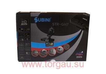 SUBINI STR GH7 Видеорегитсратор с радар-детектором (Full HD, GPS, видит "Стрелку-СТ")