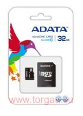 A-Data AUSDH32GCL10-RA1 + адаптер SD